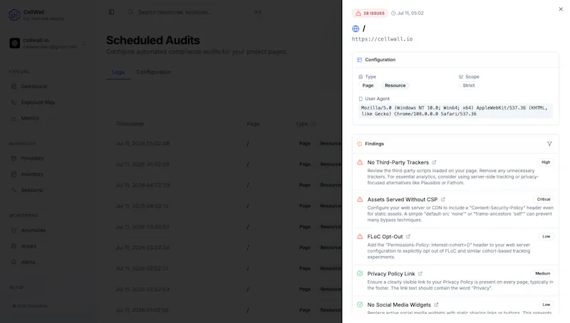 SiteWall - by CellWall screenshot 4