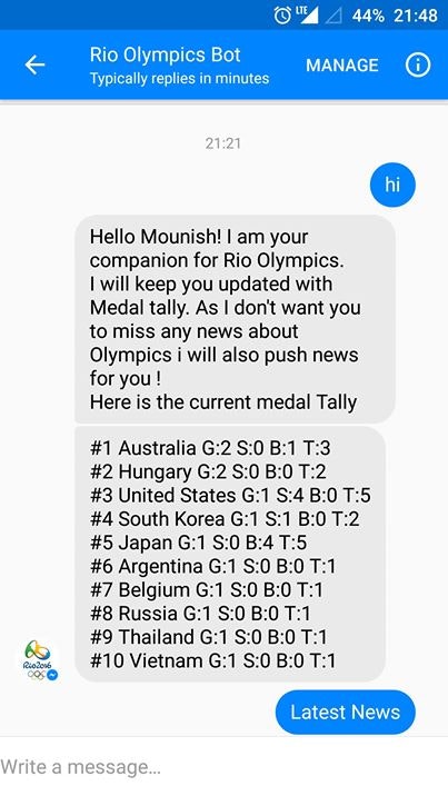 Olympics Bot gallery image