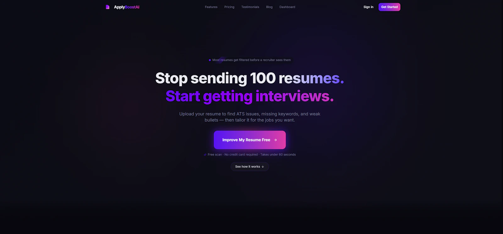 ApplyBoostAI screenshot 2