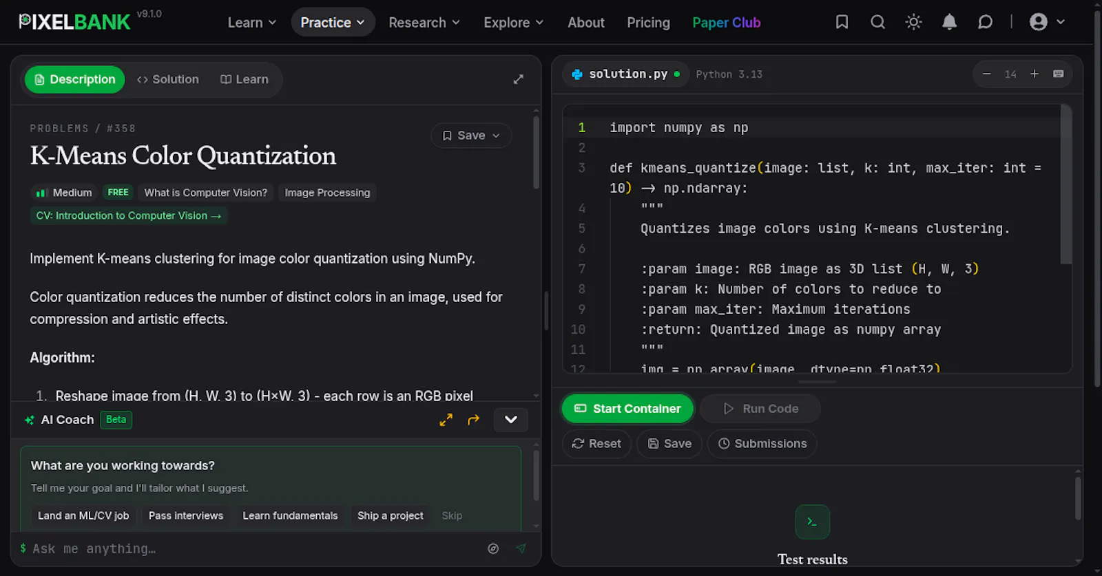 PixelBank - Learn AI the right way screenshot 4