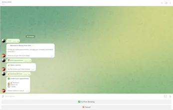 Beauty Salon Appointment Bot gallery image