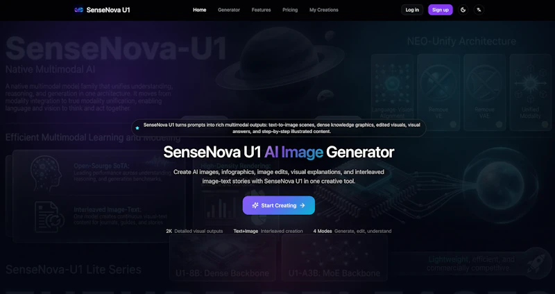 SenseNova U1 screenshot 1