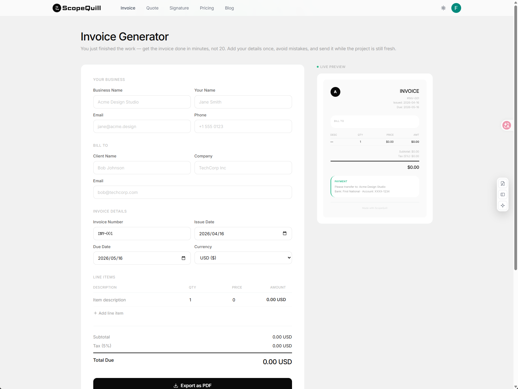 ScopeQuill gallery image