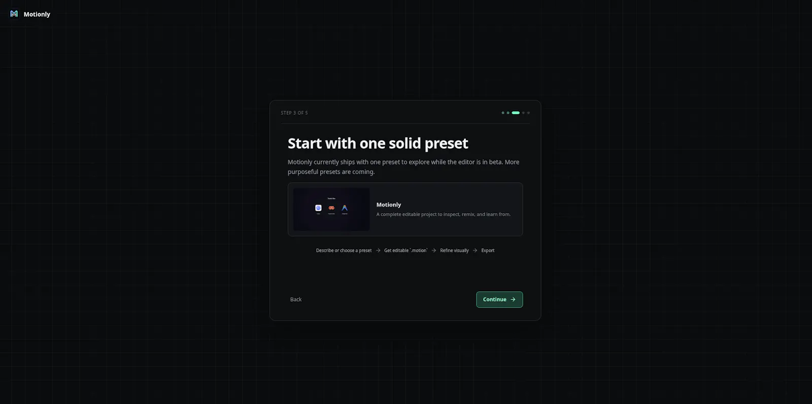 Motionly screenshot 4