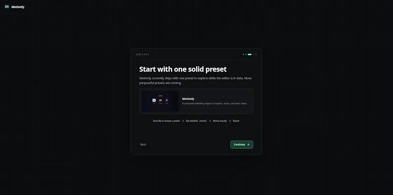 Motionly screenshot 4