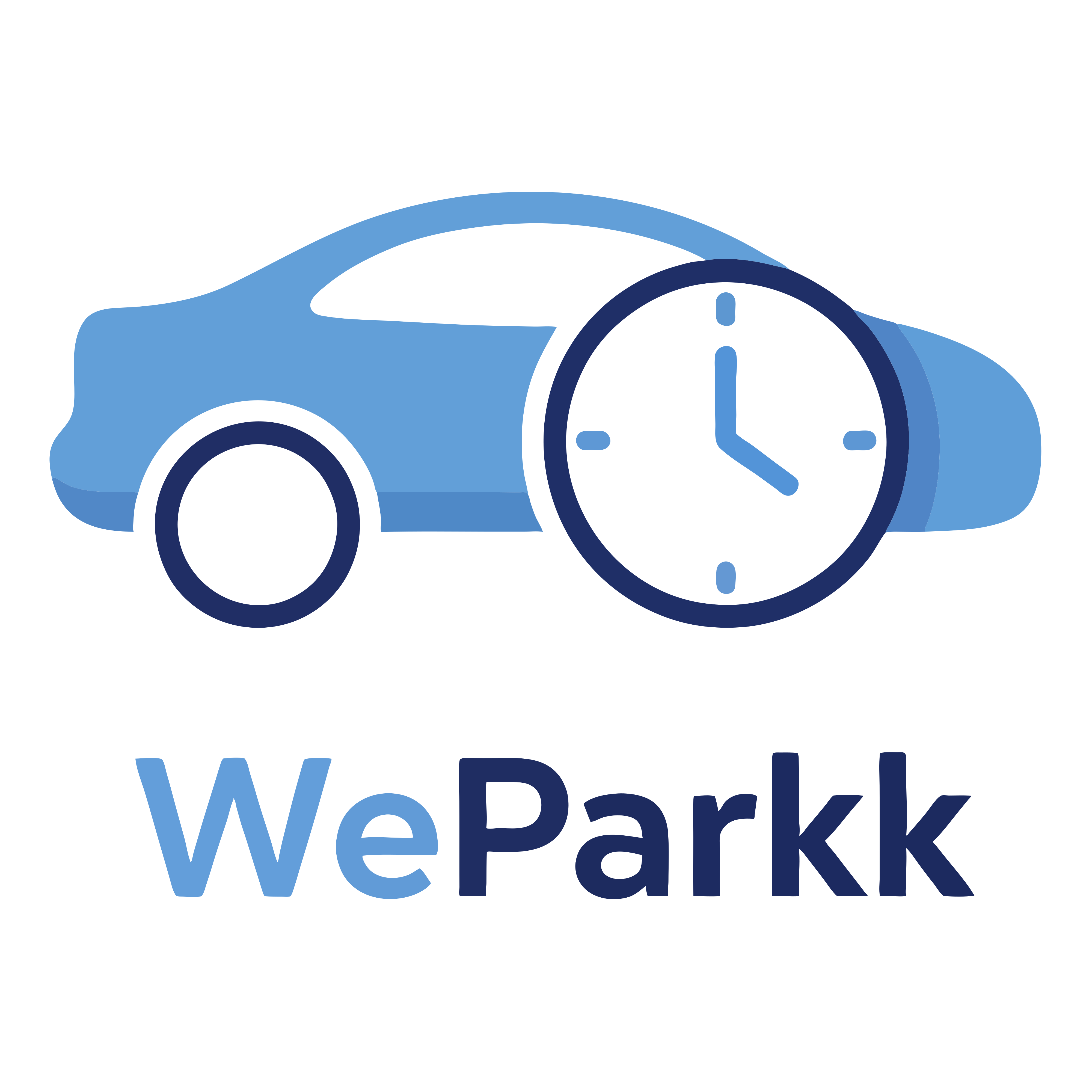 Weparkk - Product Hunt launch logo and brand identity
