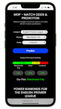 MOP - Match Odds & Prediction gallery image