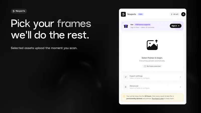 Nexports screenshot 2