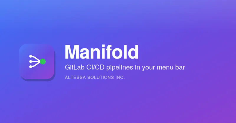 ManifoldCI — Pipelines Monitor for Mac  screenshot 1