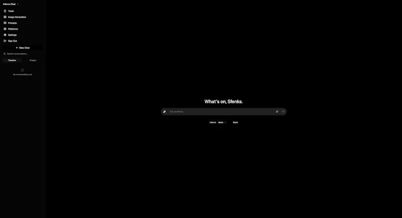 Inferra screenshot 1