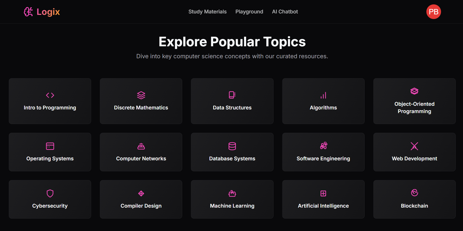 Logix - AI Powered Learning Companion screenshot 2