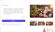 Text to Santa Videos by Gan.AI