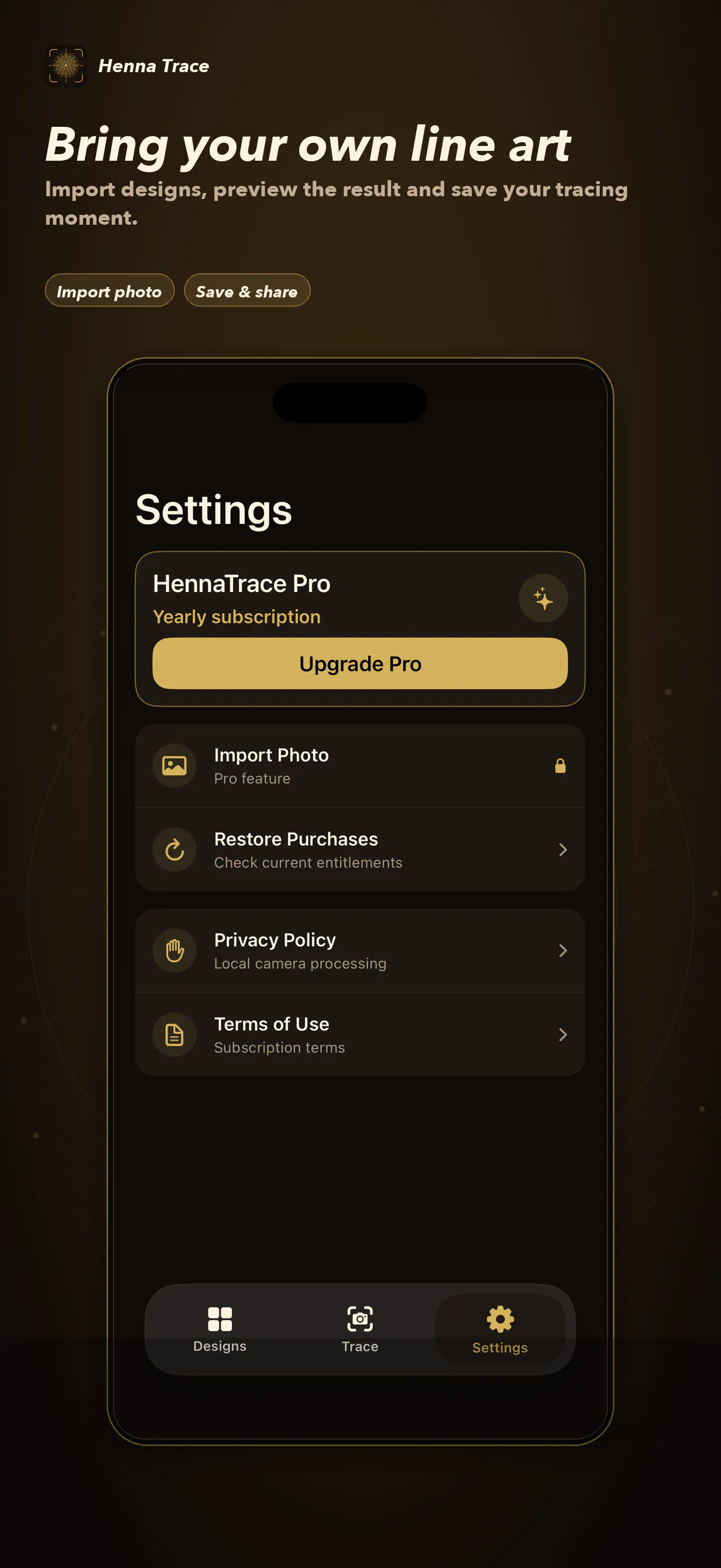 HennaTrace gallery image
