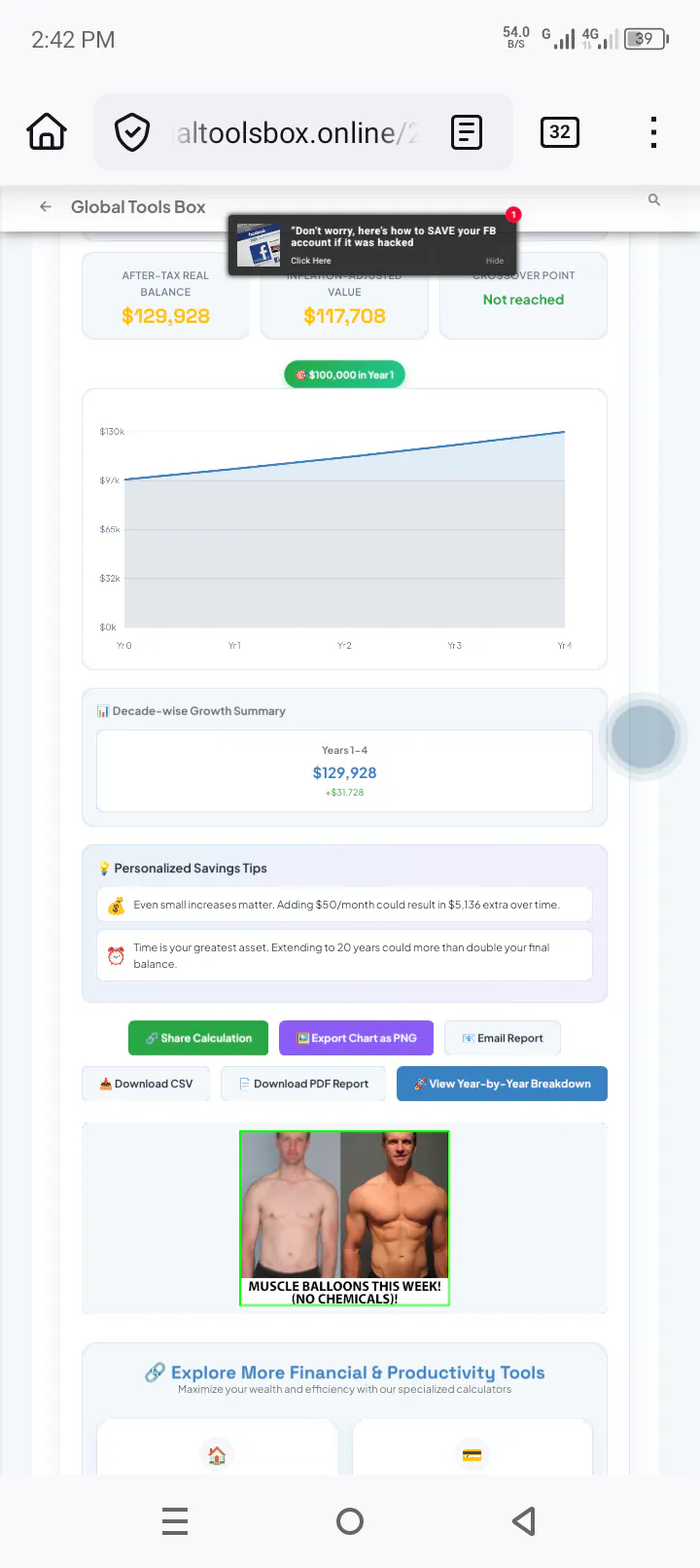 Compound Interest Calculator gallery image