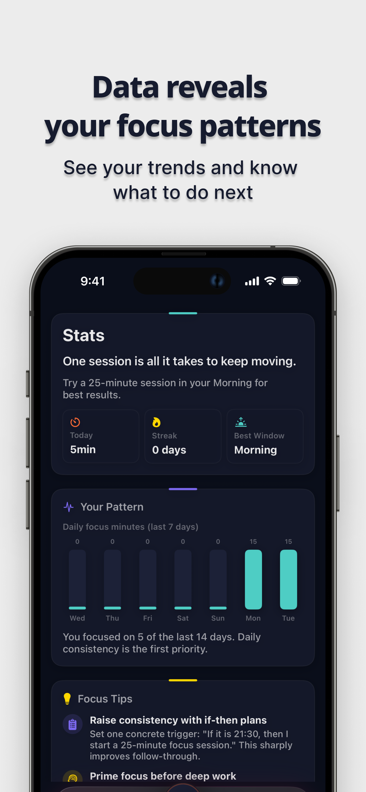 ConquerFocus - Screenshot 5 showing product features and functionality