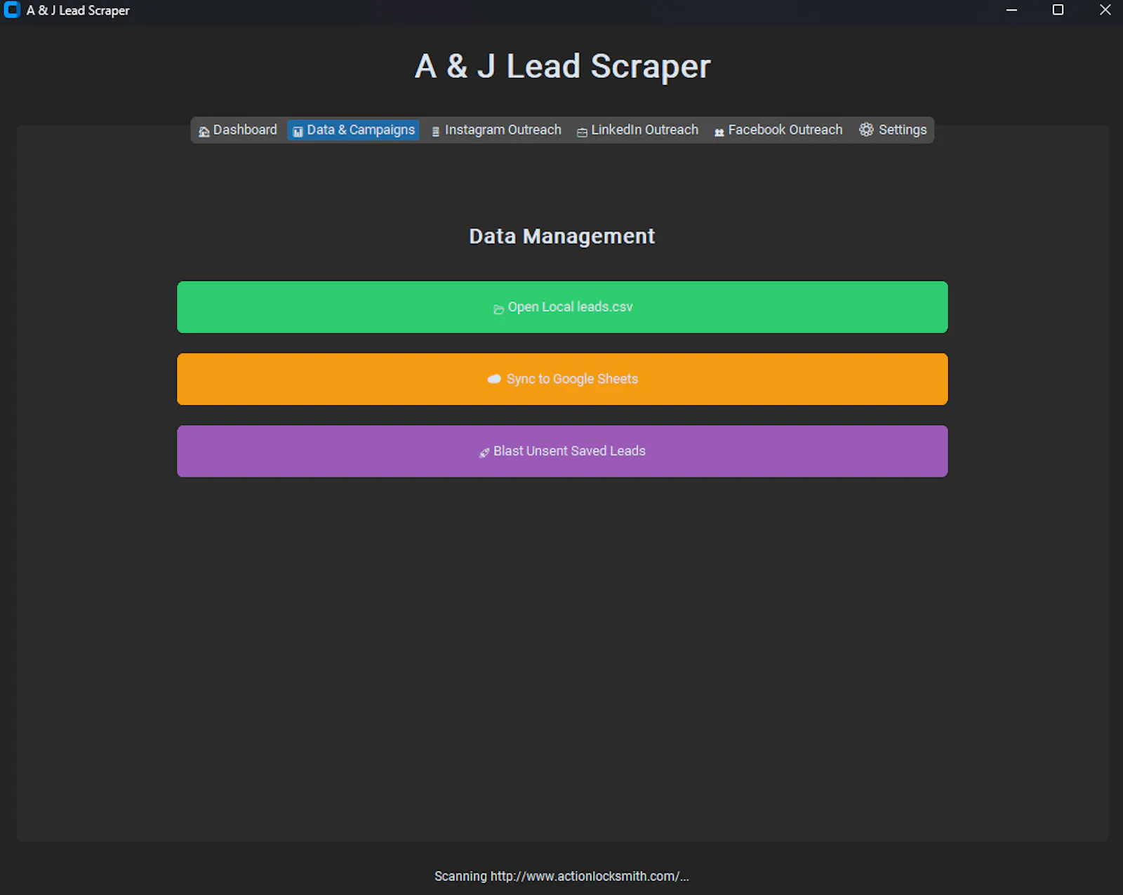 A & J Lead Scraper screenshot 2