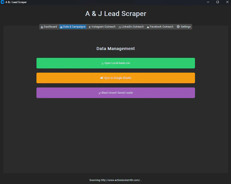 A & J Lead Scraper screenshot 2