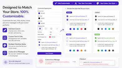 MI: Terms & Conditions app for Shopify gallery image