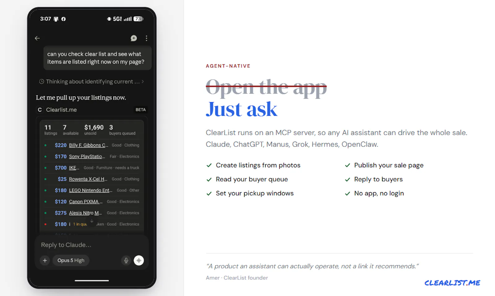 ClearList.me screenshot 5