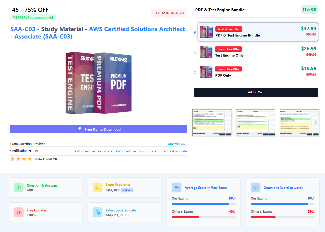 Study4Pass Exam Prep Study Material - Updated exam prep study material guide by tech professionals media 2