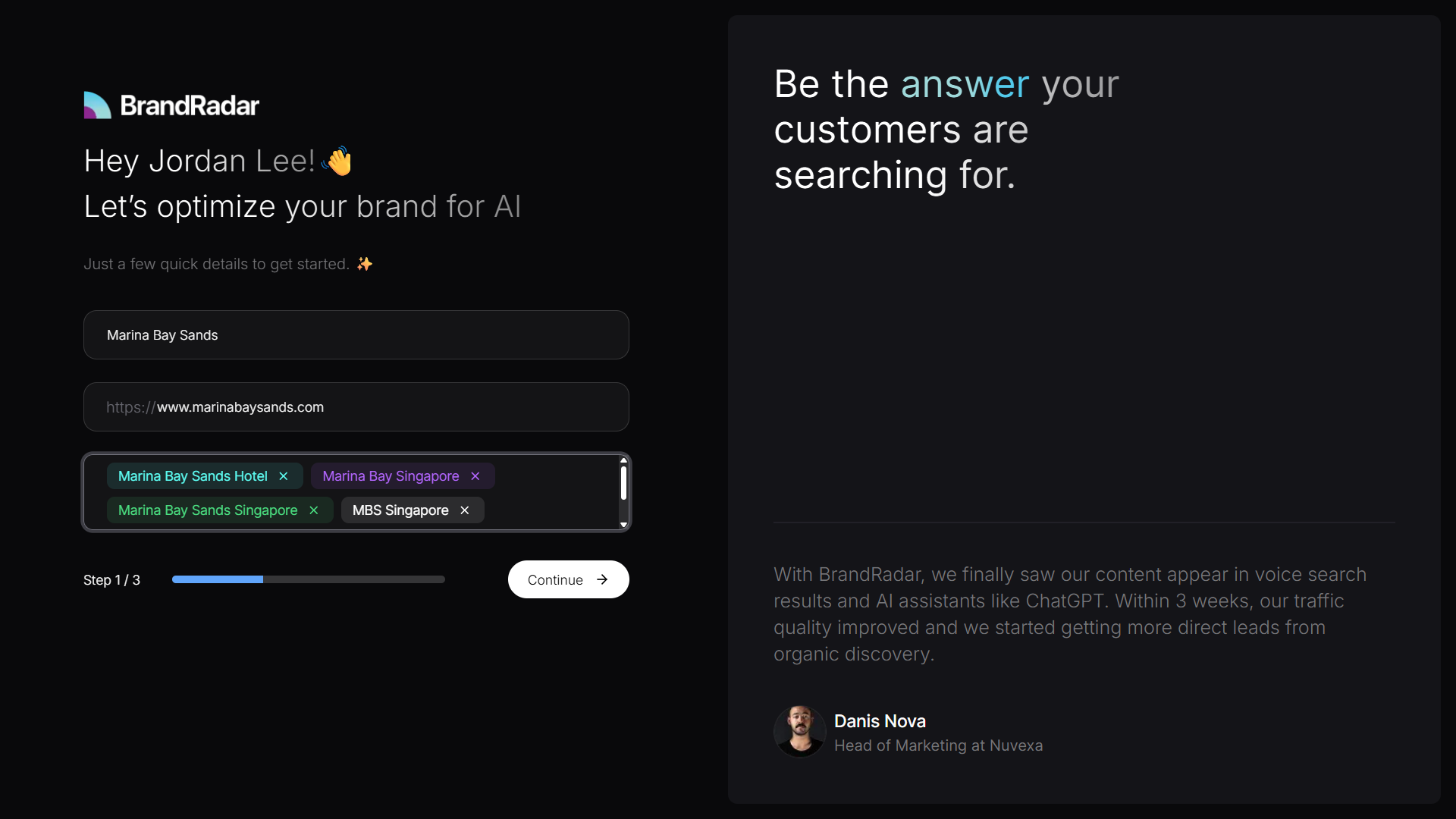 BrandRadar gallery image