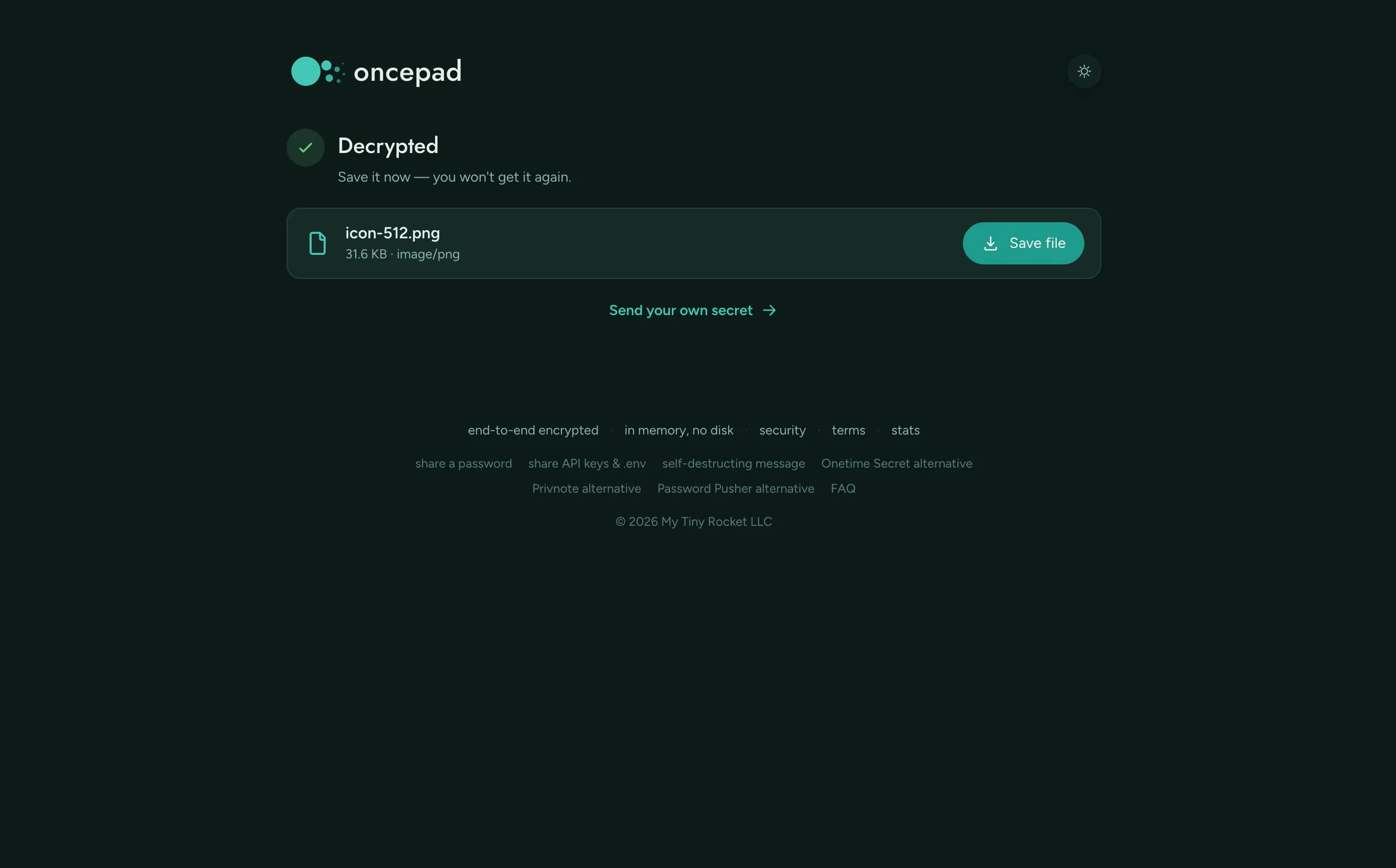 Oncepad gallery image