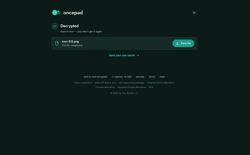 Oncepad screenshot 4