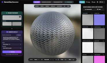 Normal Map Online AI gallery image