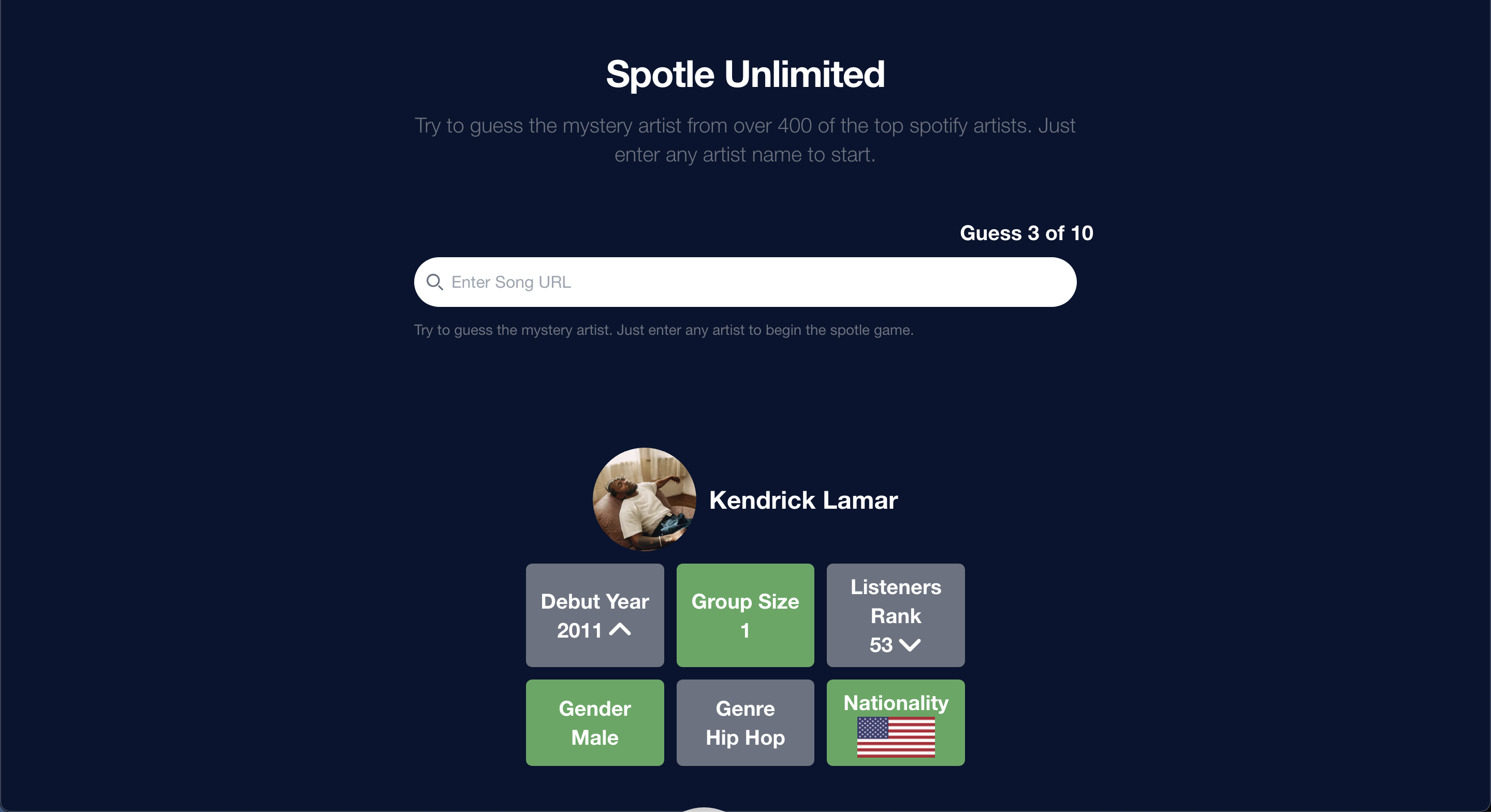 จุดด่างดำ - เกมการคาดเดาศิลปิน Spotify ไม่ จำกัด media 3