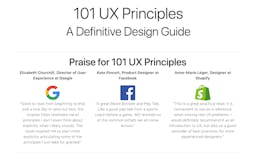 101 UX Principles media 1
