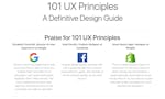 101 UX Principles image
