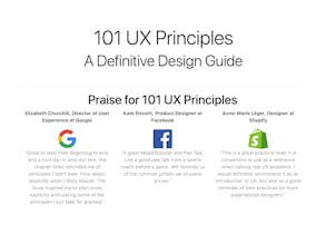 101 UX Principles gallery image