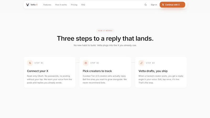 Vetta X screenshot 3
