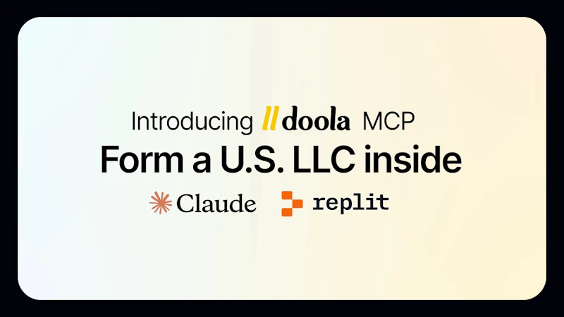 doola MCP for US LLC Formation screenshot 1 (video preview)