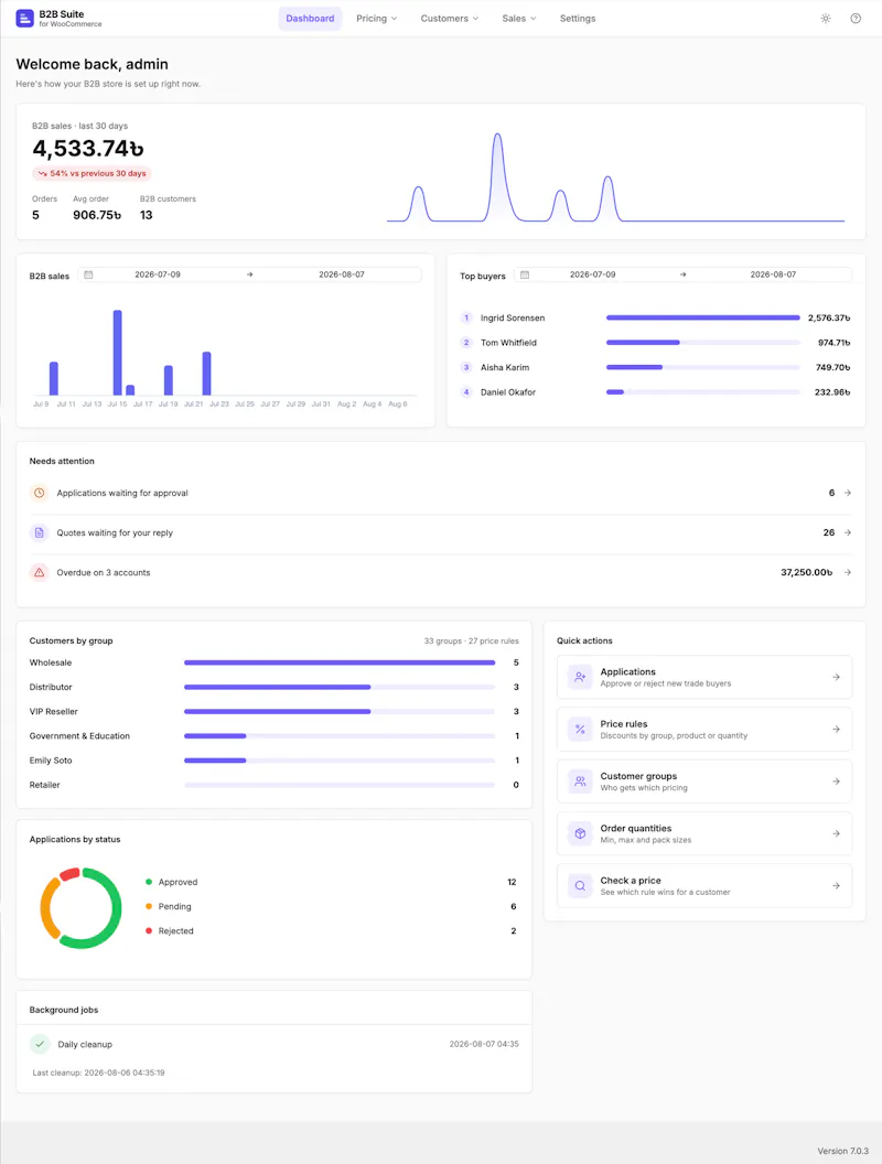 Softminal B2B Suite for WooCommerce screenshot 10
