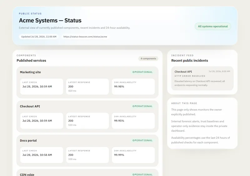 Status Beacon screenshot 7