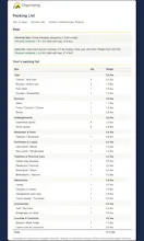 Pack Perfect Luggage Calculator gallery image
