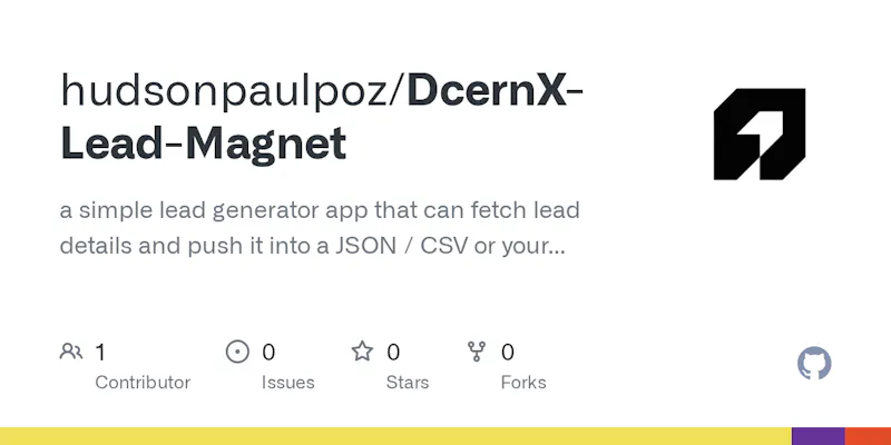 DcernX Lead Magnet screenshot 1