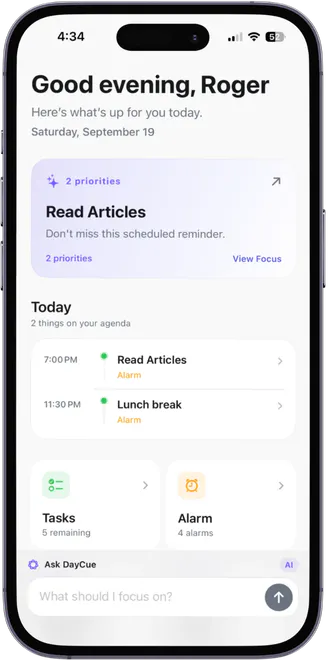 DayCue - Daily Agenda Agent gallery image