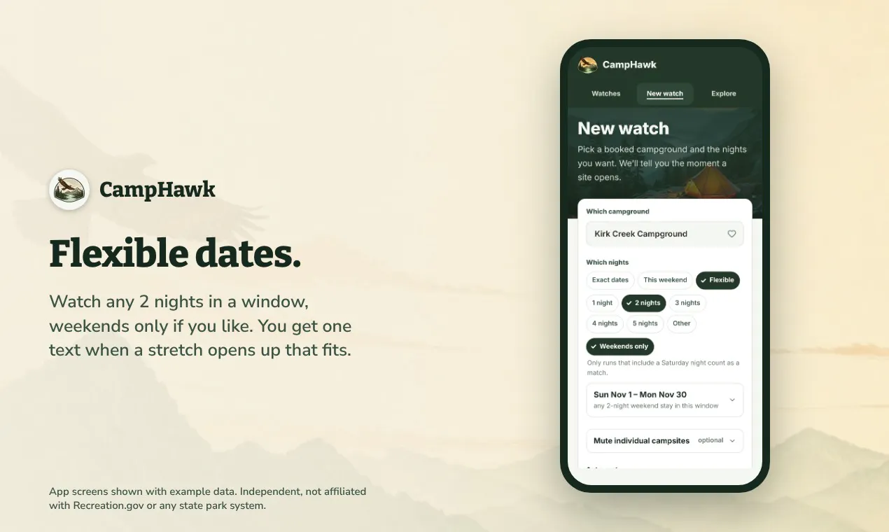 CampHawk gallery image