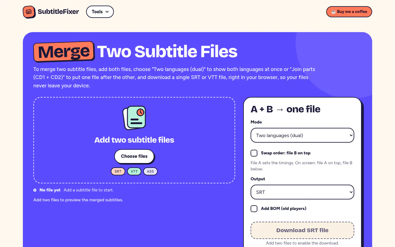 SubtitleFixer gallery image