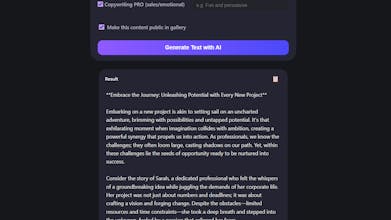 WriteForge AI gallery image