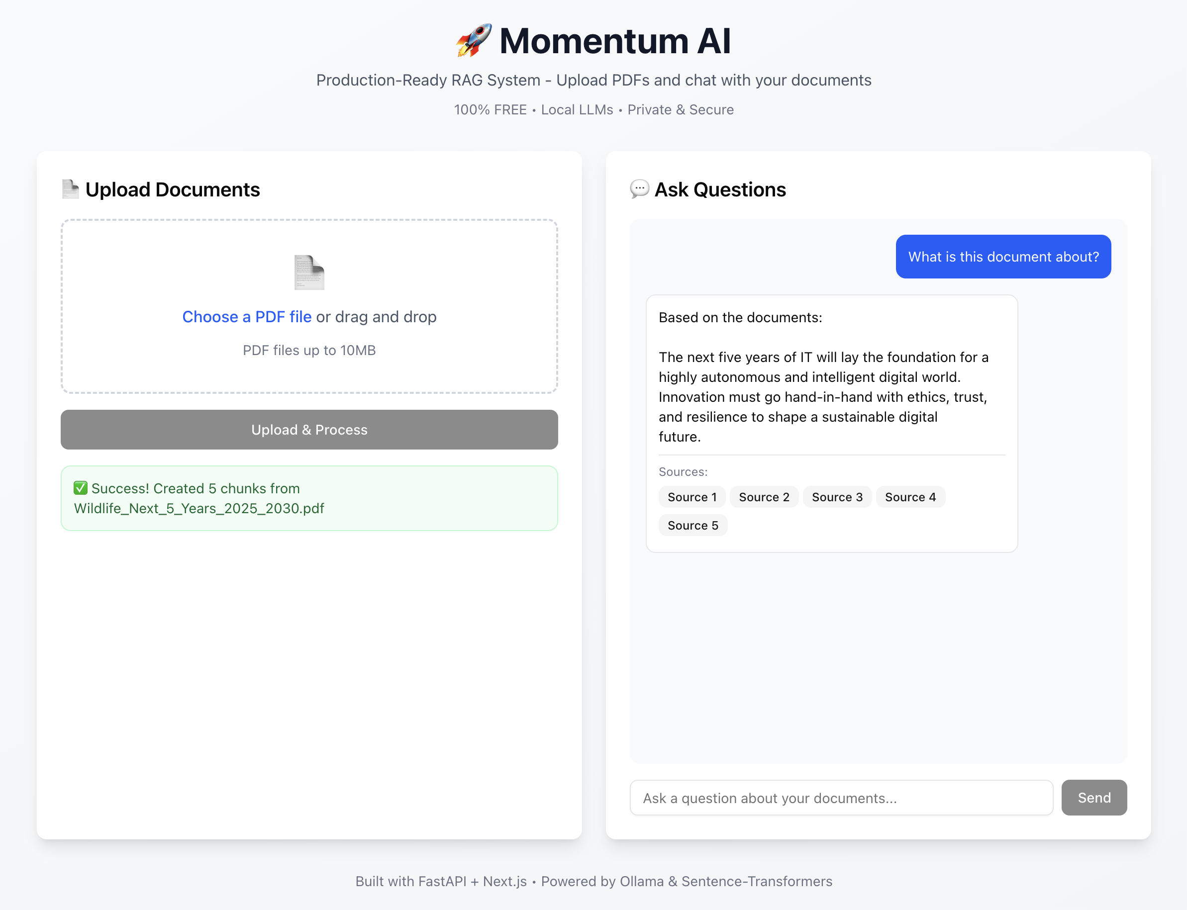 Momentum AI gallery image