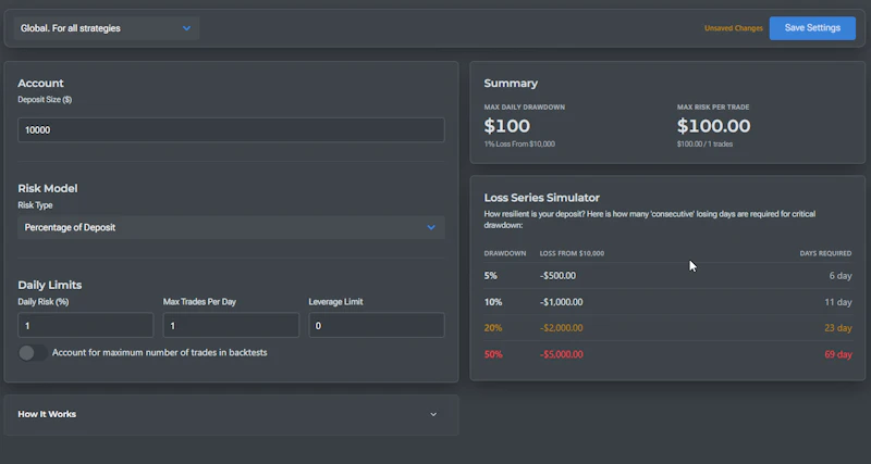 Cryptocurrency no-custodial trading lab screenshot 2