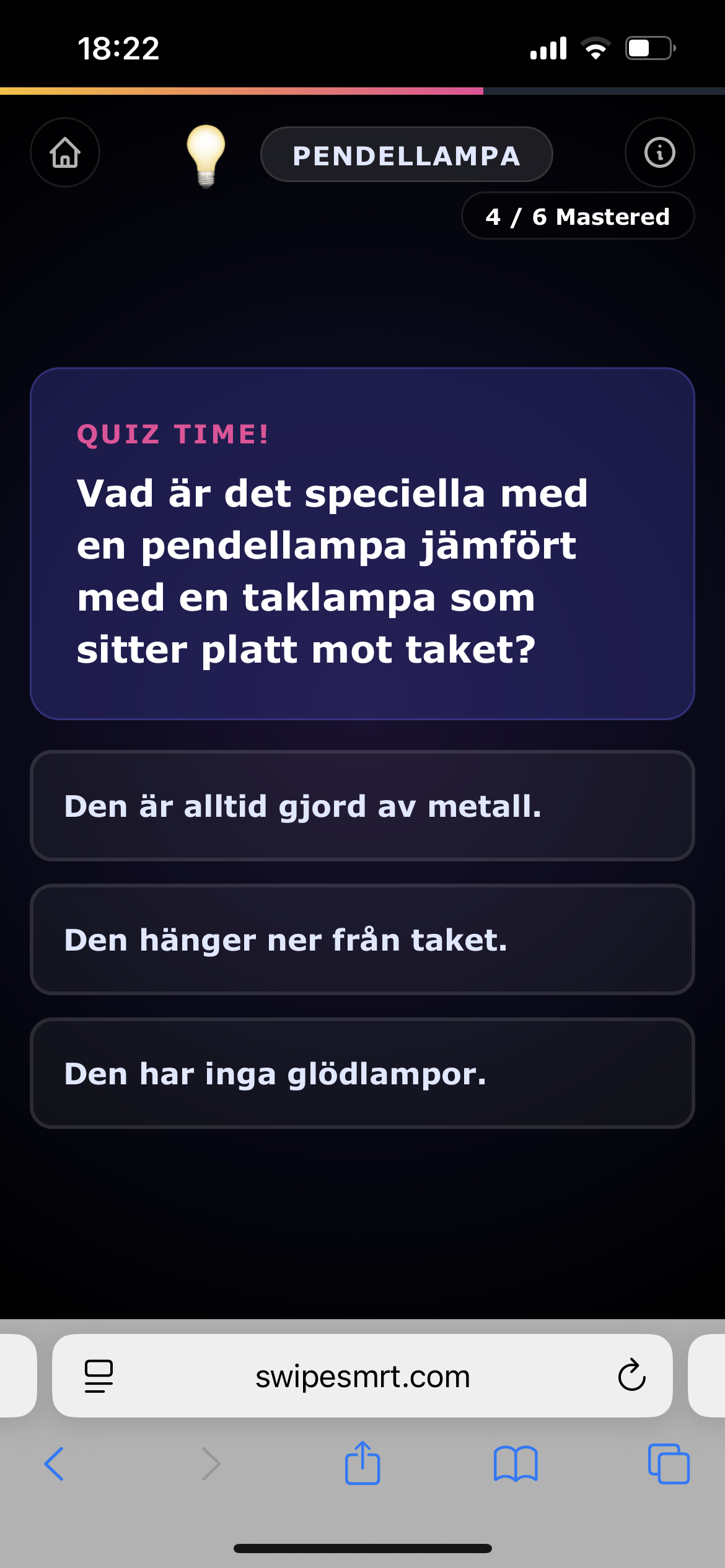 SwipeSmrt - Screenshot 3 showing product features and functionality