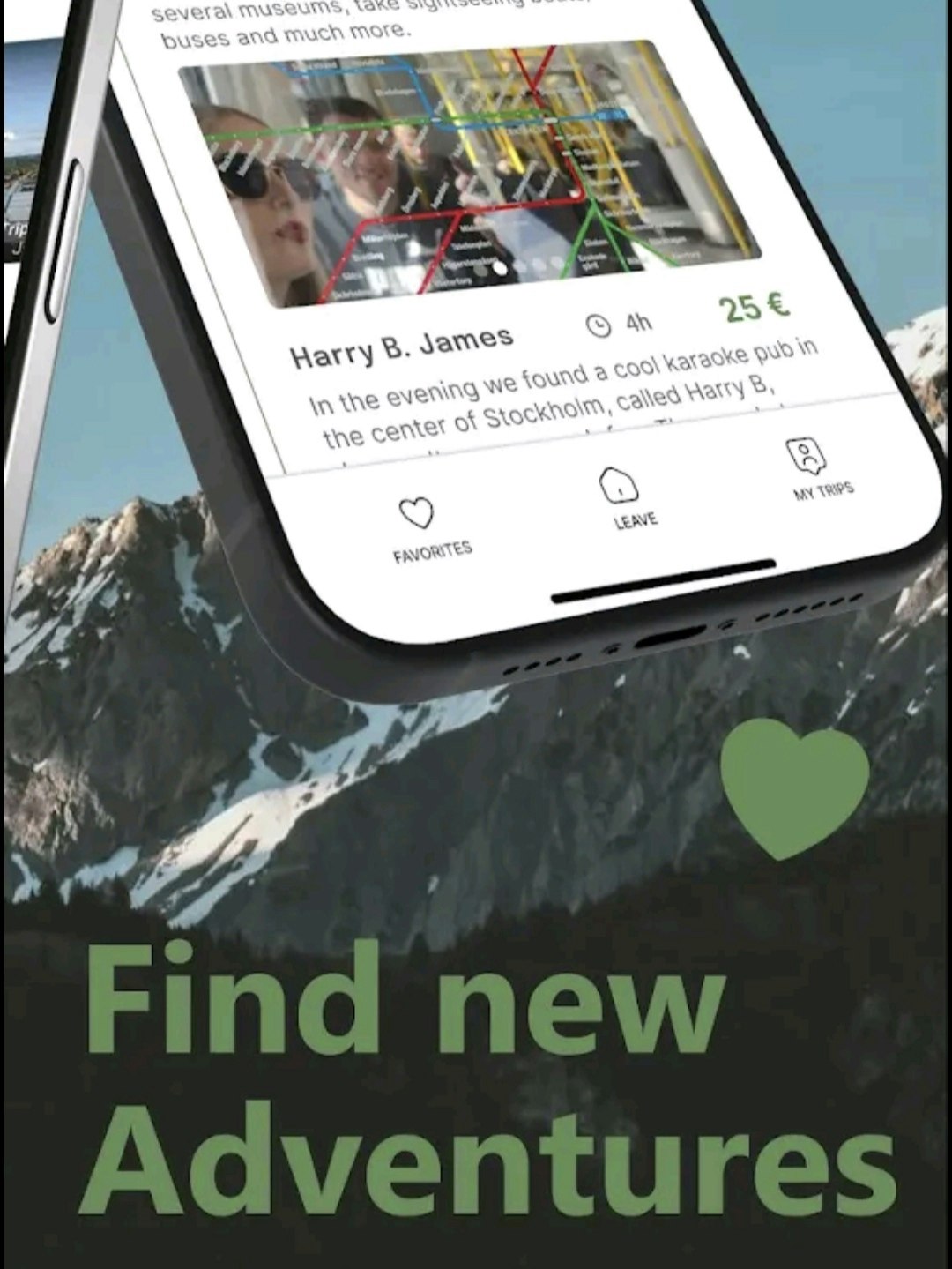 LEAVE: Find & share trips gallery image
