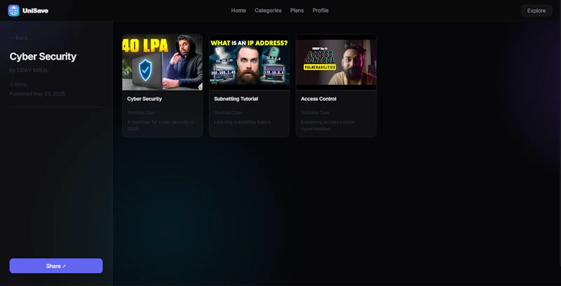 UniSave screenshot 5