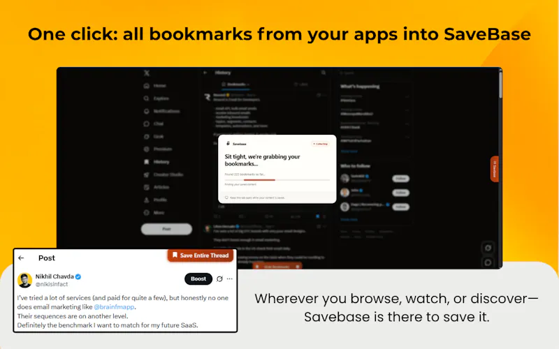 Savebase screenshot 4