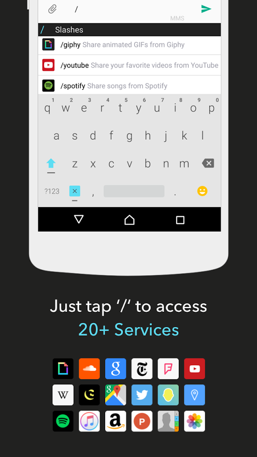 Slash Keyboard for Android  gallery image
