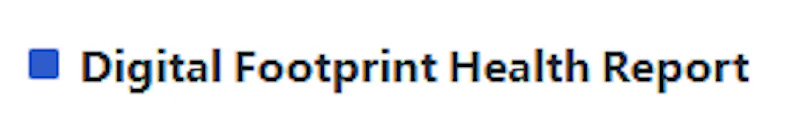 Digital Footprint Health screenshot 6
